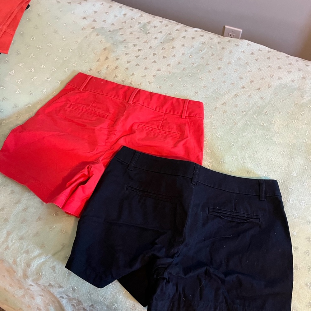 J. Crew and LOFT Women's shorts, size 8.